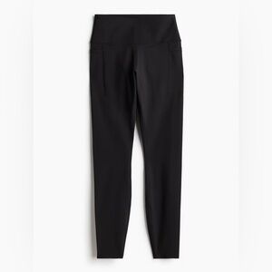 Like new H&M black sports yoga leggings with pockets full length size S